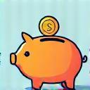 Piggy bank icon representing 401(k) match benefits