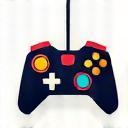 Game controller and timer icon representing Game Jams