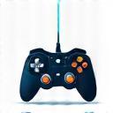 Icon representing game design and development
